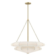 Savoy House 7-9153-3-322 Three Light Pendant, Warm Brass