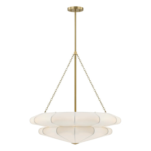 Savoy House 7-9153-3-322 Three Light Pendant, Warm Brass