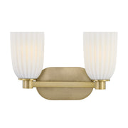 Savoy House 8-1245-2-127 Two Light Bathroom Vanity, Noble Brass
