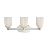 Savoy House 8-1245-3-SN Three Light Bathroom Vanity, Satin Nickel