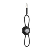 Savoy House 9-4100-1-89 One Light Wall Sconce, Matte Black