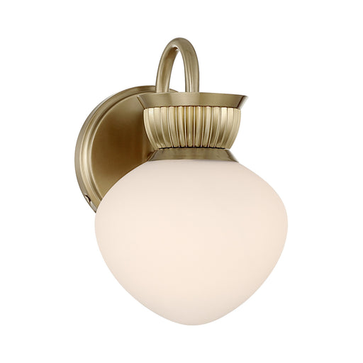 Savoy House 9-1028-1-127 One Light Wall Sconce, Noble Brass