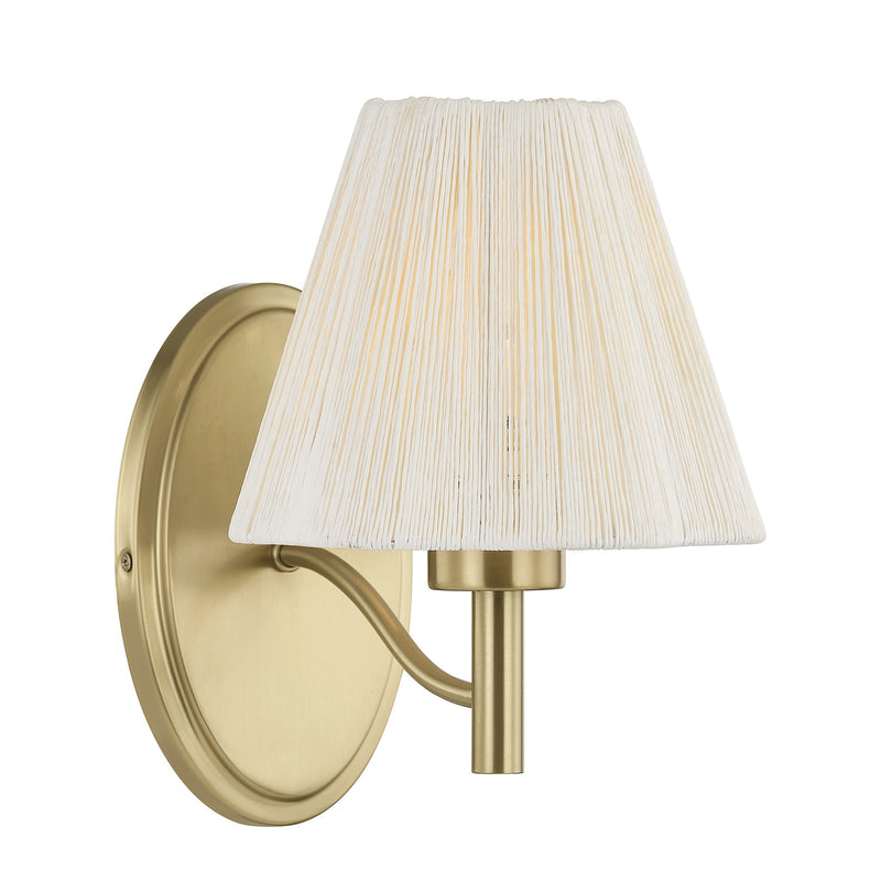 Savoy House 9-6081-1-127 One Light Wall Sconce, Noble Brass