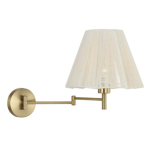 Savoy House 9-6082CP-1-127 One Light Wall Sconce, Noble Brass