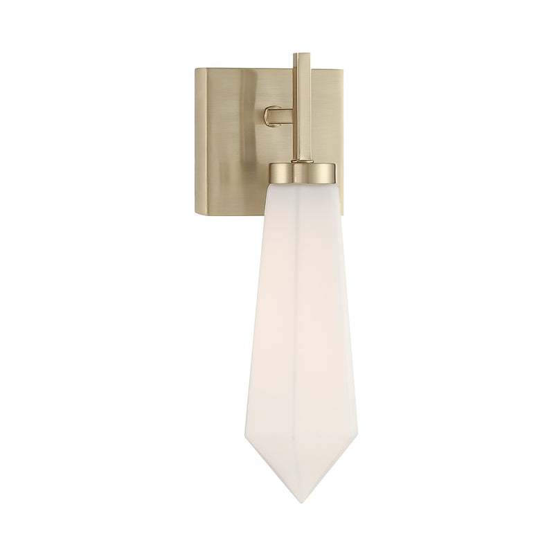 Savoy House 9-6122-1-127 LED Wall Sconce, Noble Brass