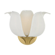 Savoy House 9-7164-1-322 One Light Wall Sconce, Warm Brass