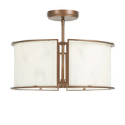 Minka-Lavery 1679-755 Buchanan Four Light Semi Flush Mount, Hellenic Bronze Main Image.jpg