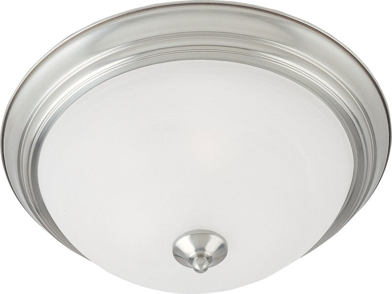 Maxim 5841MRSN Essentials - 584x Two Light Flush Mount, Satin Nickel Main Image.jpg