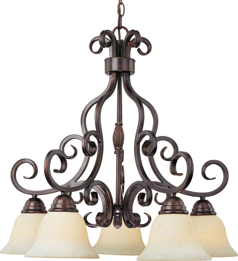Maxim 12206FIOI Manor Five Light Chandelier, Oil Rubbed Bronze Main Image.jpg