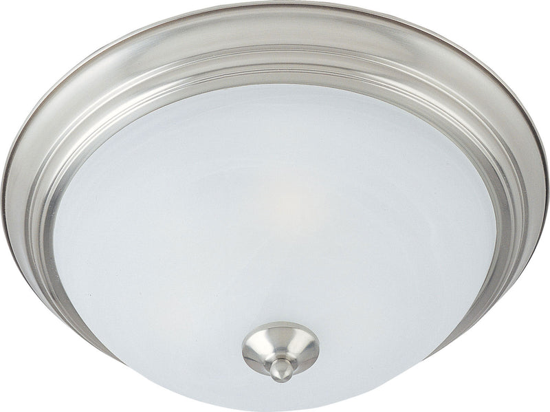 Maxim 5842MRSN Essentials - 584x Three Light Flush Mount, Satin Nickel Main Image.jpg