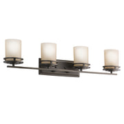 Kichler 5079OZ Four Light Bath, Olde Bronze