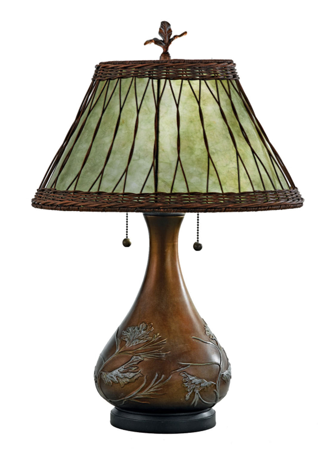 Quoizel MC120T Highland Two Light Table Lamp, Brzd Bse Main Image.jpg