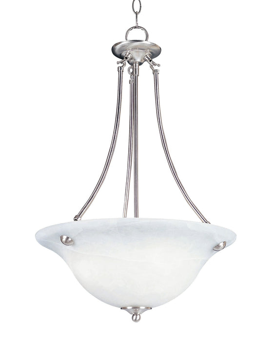 Maxim 2682MRSN Malaga Three Light Pendant, Satin Nickel Alternate Image.jpg