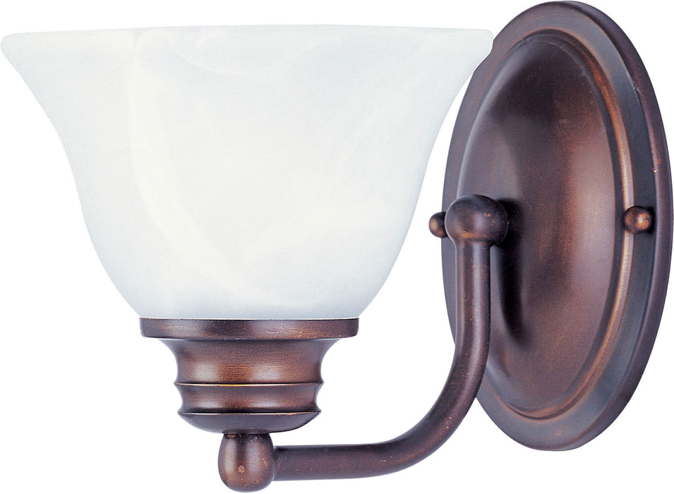 Maxim 2686MROI Malaga One Light Wall Sconce, Oil Rubbed Bronze Main Image.jpg