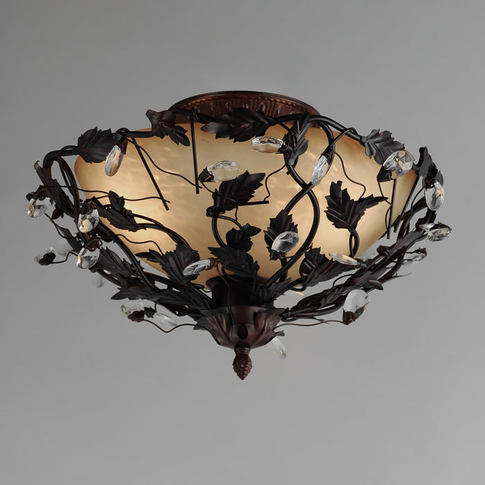 Maxim 2859OI Elegante Three Light Semi-Flush Mount, Oil Rubbed Bronze Alternate Image 3.jpg