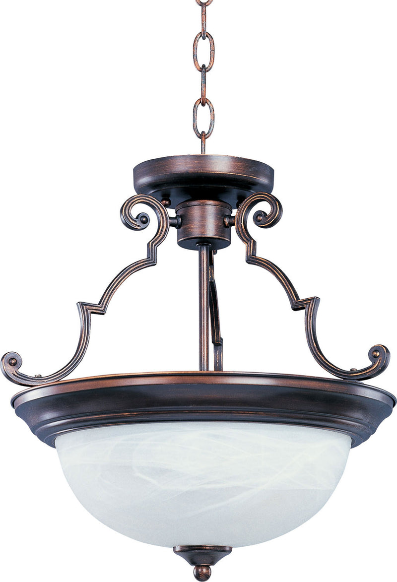 Maxim 5843MROI Essentials - 584x Two Light Semi-Flush Mount, Oil Rubbed Bronze Main Image.jpg