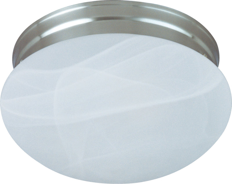 Maxim 5884MRSN Essentials - 588x One Light Flush Mount, Satin Nickel Main Image.jpg
