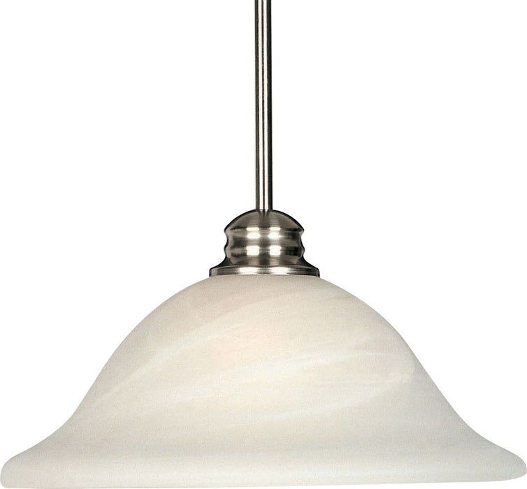 Maxim 91061MRSN Essentials - 9106x One Light Pendant, Satin Nickel Main Image.jpg