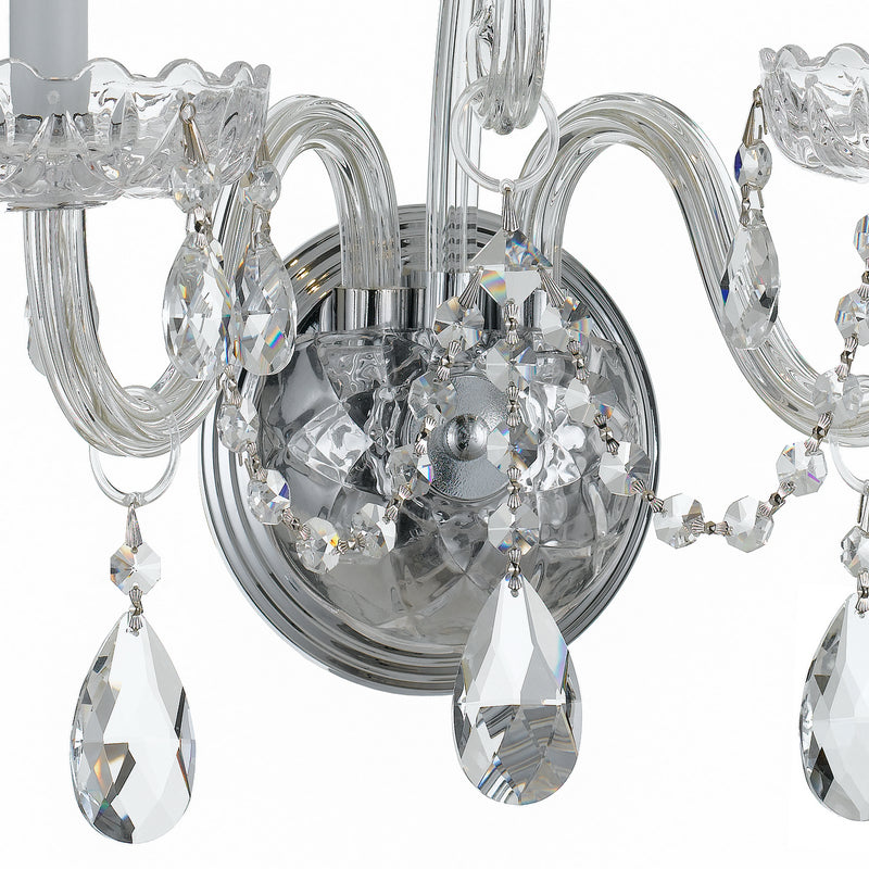 Crystorama 1032-CH-CL-S Traditional Crystal Two Light Wall Sconce Polished Chrome Alternate Image.jpg