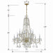 Crystorama 1112-PB-CL-SAQ Traditional Crystal 12 Light Chandelier Polished Brass Alternate Image.jpg
