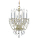 Crystorama 1129-PB-CL-MWP Traditional Crystal Five Light Mini Chandelier Polished Brass Main Image.jpg