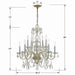 Crystorama 1130-PB-CL-S Traditional Crystal Ten Light Chandelier Polished Brass Alternate Image 2.jpg