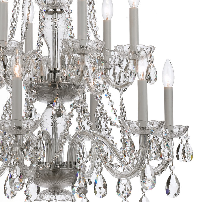 Crystorama 1137-CH-CL-S Traditional Crystal 12 Light Chandelier Polished Chrome Alternate Image.jpg