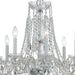Crystorama 1138-CH-CL-S Traditional Crystal Eight Light Chandelier Polished Chrome Alternate Image 2.jpg