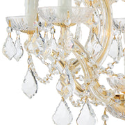 Crystorama 4405-GD-CL-S Maria Theresa Six Light Mini Chandelier Gold Alternate Image.jpg
