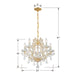 Crystorama 4405-GD-CL-S Maria Theresa Six Light Mini Chandelier Gold Alternate Image 2.jpg