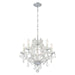 Crystorama 4405-CH-CL-SAQ Maria Theresa Six Light Mini Chandelier Polished Chrome Alternate Image.jpg