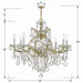 Crystorama 4409-GD-CL-S Maria Theresa Nine Light Chandelier Gold Alternate Image.jpg