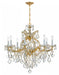 Crystorama 4409-GD-CL-SAQ Maria Theresa Nine Light Chandelier Gold Main Image.jpg