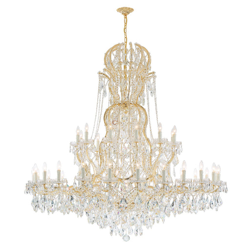 Crystorama 4460-GD-CL-S Maria Theresa 37 Light Chandelier Gold Alternate Image.jpg