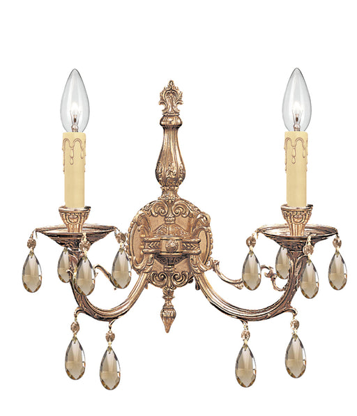 Crystorama 492-OB-GT-MWP Etta Two Light Wall Mount Olde Brass Main Image.jpg