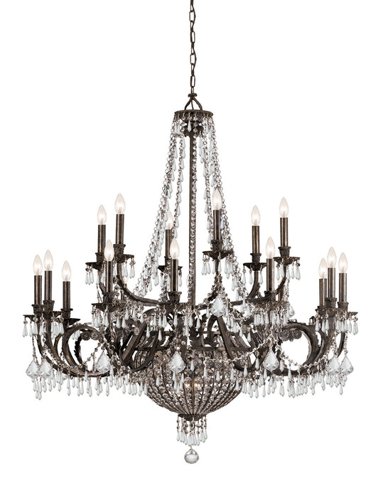 Crystorama 5169-EB-CL-MWP Vanderbilt 23 Light Chandelier English Bronze Main Image.jpg