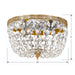 Crystorama 710-OB-CL-SAQ Ceiling Mount Two Light Flush Mount Olde Brass Alternate Image.jpg