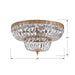 Crystorama 724-OB-CL-S Ceiling Mount Six Light Flush Mount Olde Brass Alternate Image.jpg