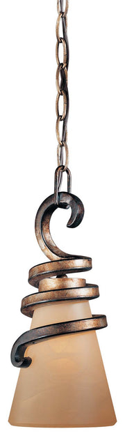 Minka-Lavery 1761-211 Tofino One Light Mini Pendant, Tofino Bronze Main Image.jpg