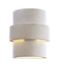 Minka-Lavery 9836 Ceramic One Light Pocket Lantern, White Ceramic Main Image.jpg