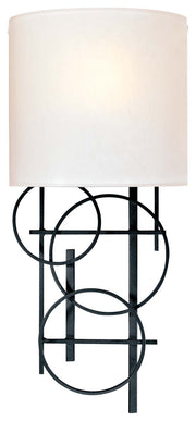 George Kovacs P5131-066 George Kovacs One Light Wall Sconce, Coal Main Image.jpg
