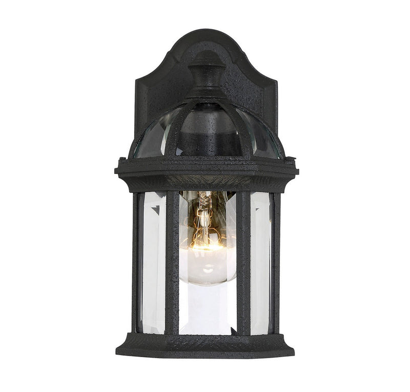Savoy House 5-0629-BK One Light Wall Mount, Textured Black (2)