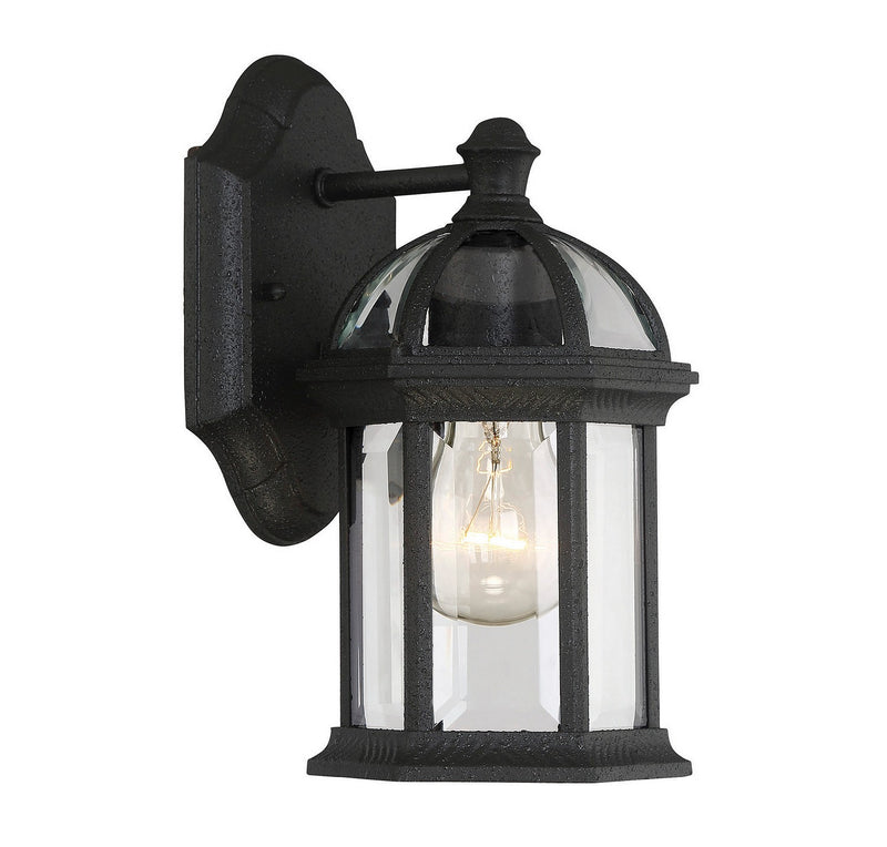 Savoy House 5-0629-BK One Light Wall Mount, Textured Black (4)