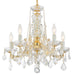Crystorama 4476-GD-CL-SAQ Maria Theresa Five Light Chandelier Gold Alternate Image.jpg