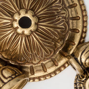 Crystorama 718-OB-CL-SAQ Ceiling Mount Four Light Flush Mount Olde Brass Alternate Image 2.jpg