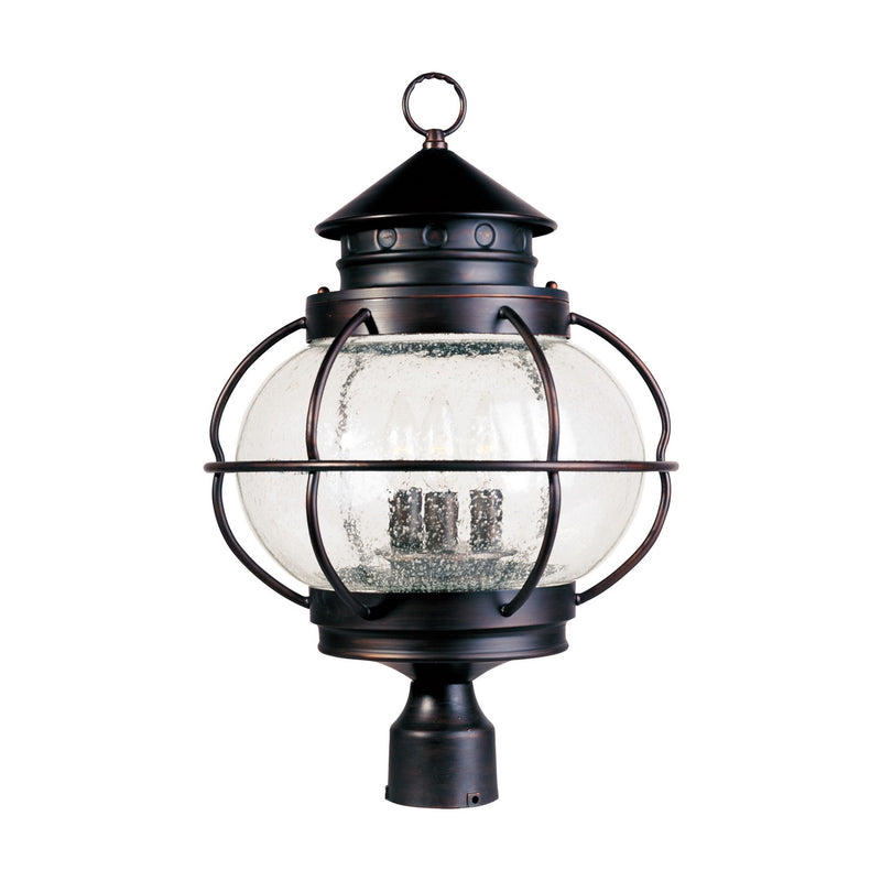 Maxim 30501CDOI Portsmouth Three Light Outdoor Pole/Post Lantern, Oil Rubbed Bronze Alternate Image.jpg