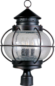 Maxim 30501CDOI Portsmouth Three Light Outdoor Pole/Post Lantern, Oil Rubbed Bronze Main Image.jpg