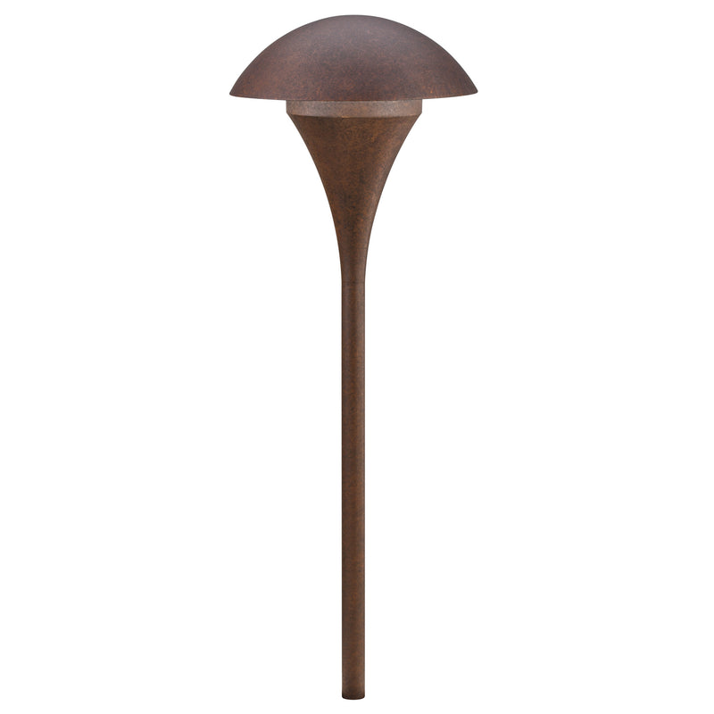 Kichler 15236TZT One Light Path & Spread, Textured Tannery Bronze