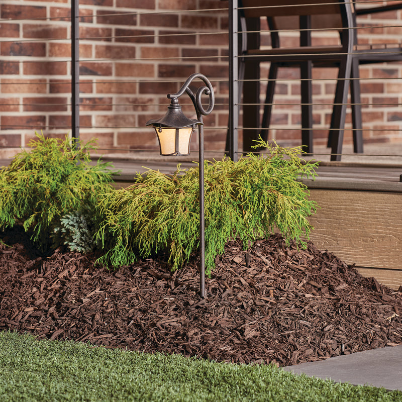 Kichler 15420AGZ One Light Path & Spread, Aged Bronze (3)