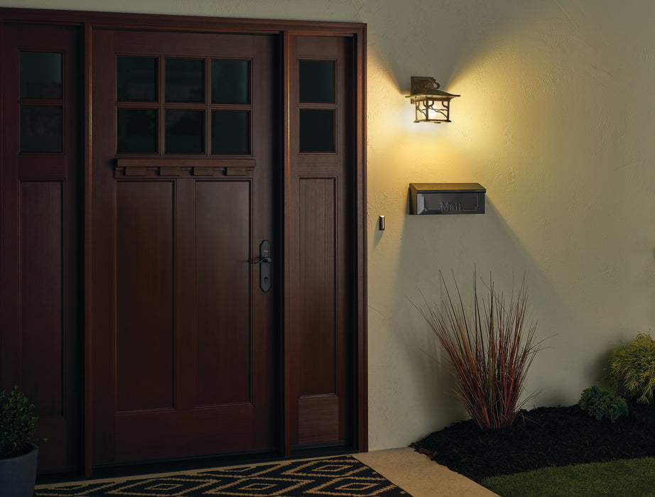 Kichler 9025DCO Morris One Light Outdoor Wall Mount, Distressed Copper Alternate Image 3.jpg